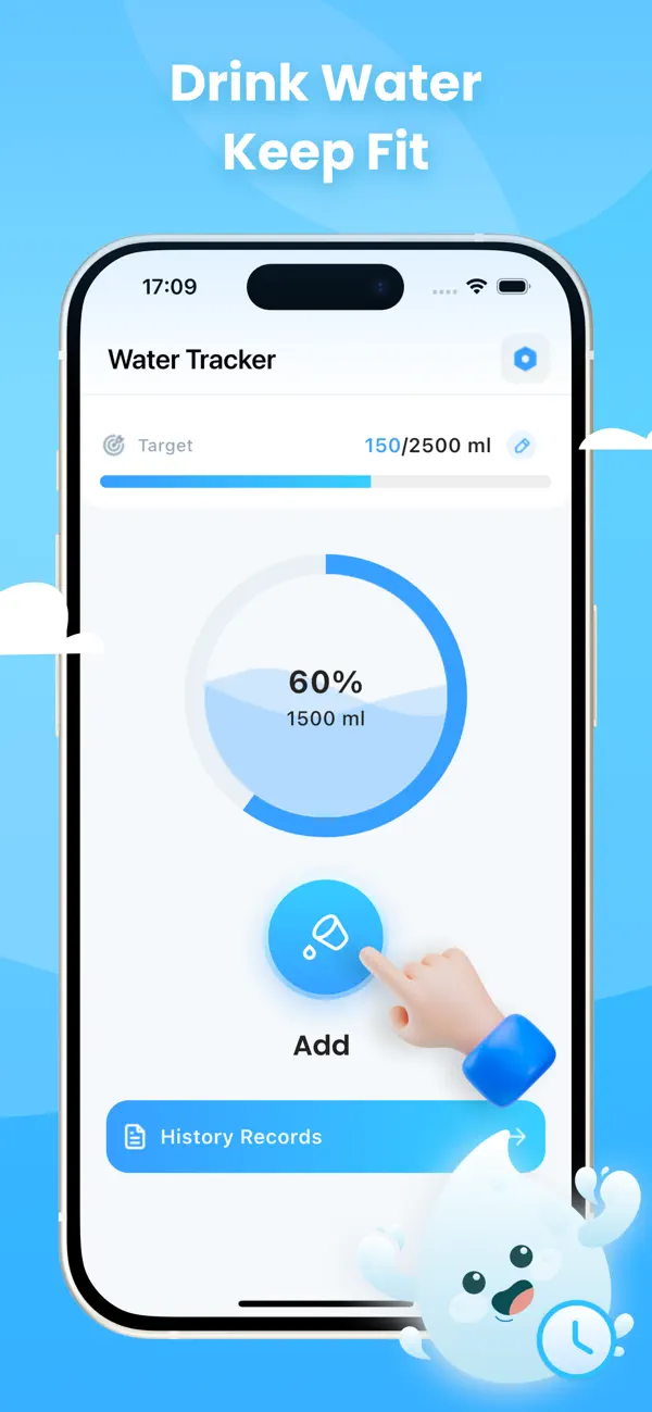 Screenshot #1 pour Drink water reminder-Tips