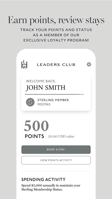 Leading Hotels Screenshot