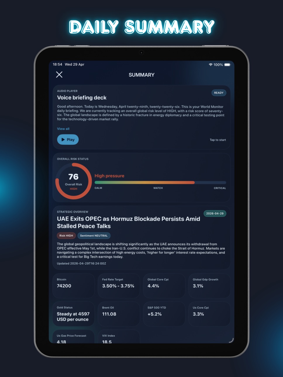 iPad screenshot
