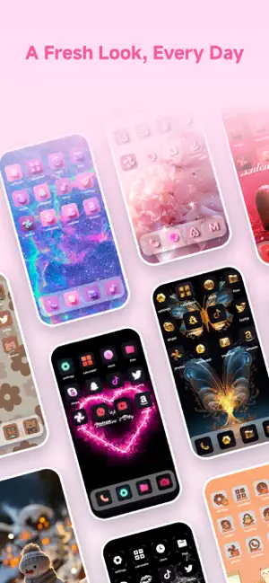 Themes: Wallpaper & Widgets iPhone screenshot 1