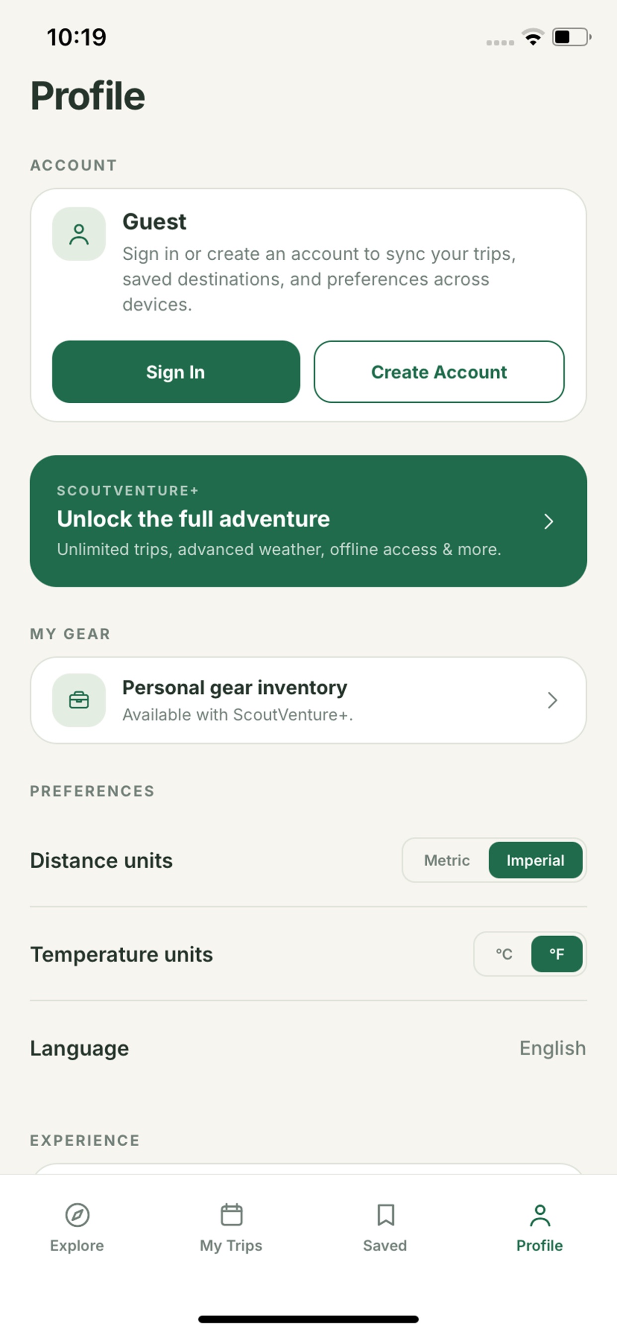 Screenshot 2 of ScoutVenture