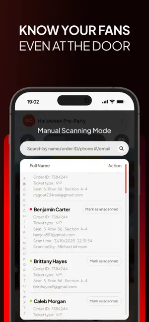 GO-OUT Scanner screenshot 2