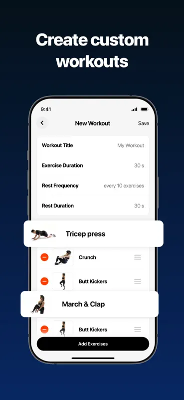 Fitify: Exercices à la maison screenshot 6 of 8