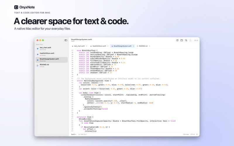 OnyxNote: Text & Code Editor screenshot