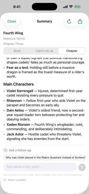 Glyph - Read, Summarize, Ask screenshot 2