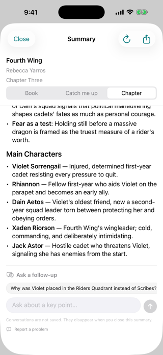 Glyph - Read, Summarize, Ask Screenshot 2 of 9