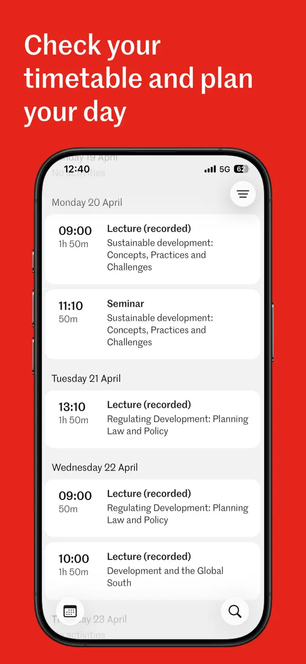 Screenshot #1 pour Cardiff University Students