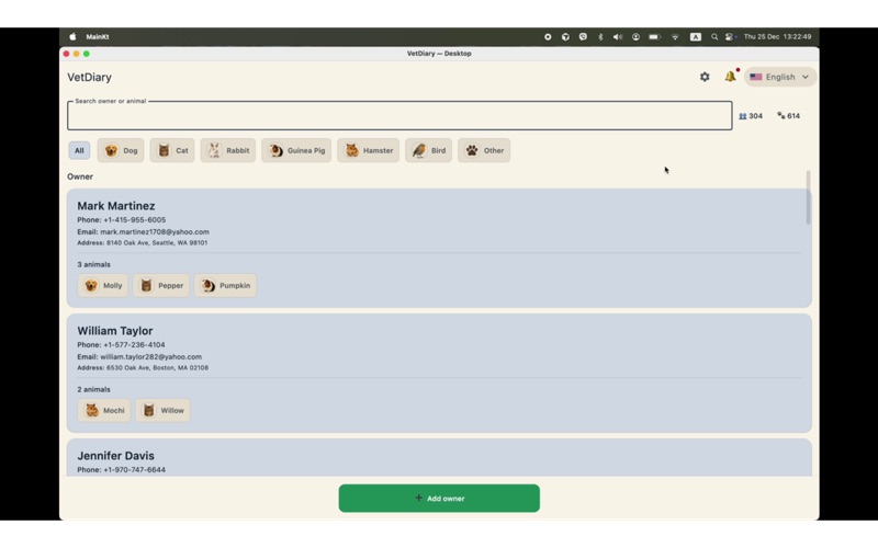 App screenshot