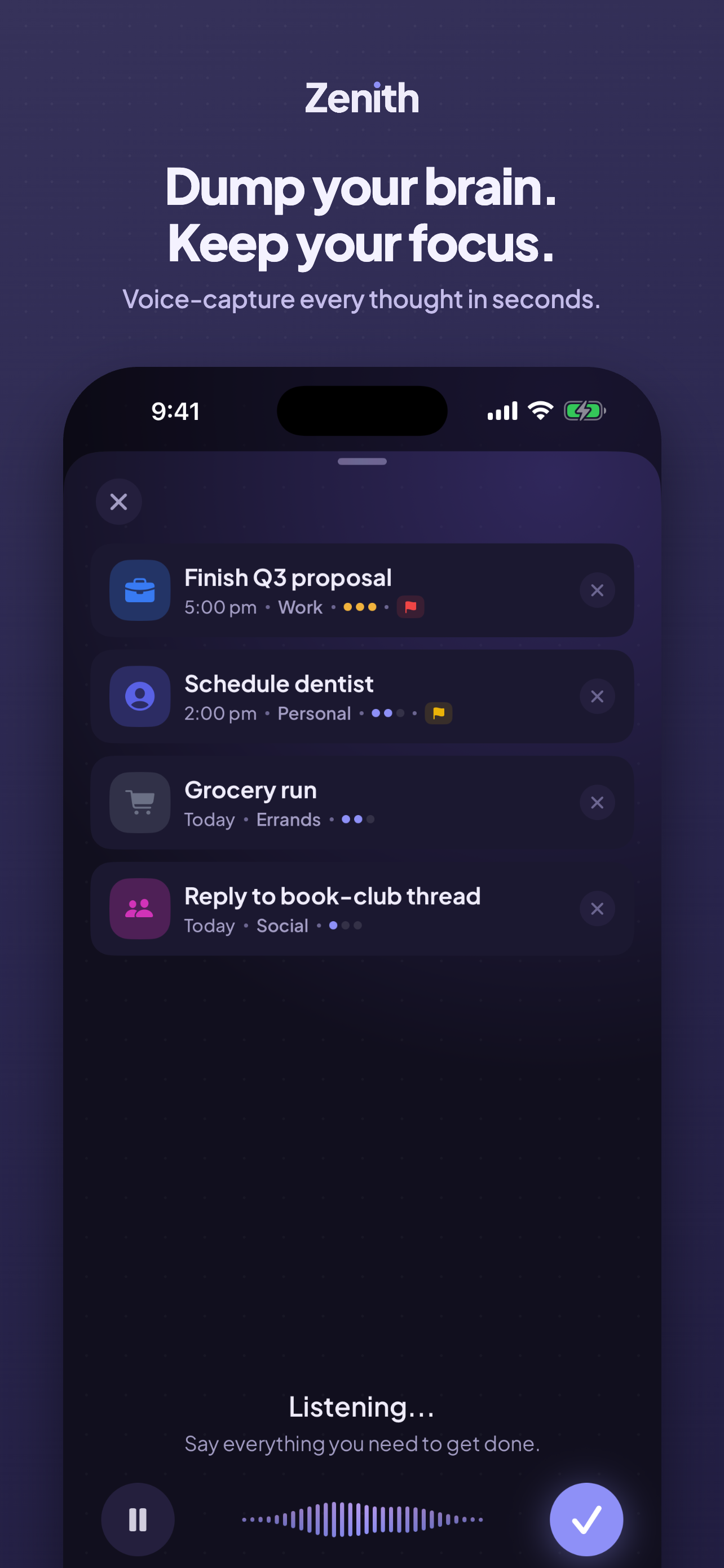 Habit Tracker & Tasks: Zenith screenshot 7