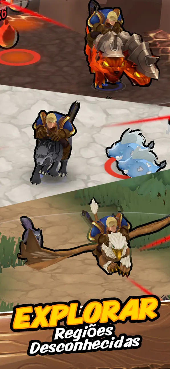 Rumble Raiders iOS Mod IPA screenshot 3 - iOS game interface