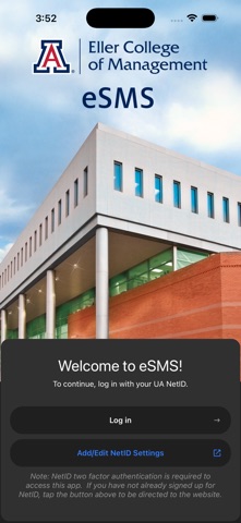 eSMS Student Screenshot 1 of 10