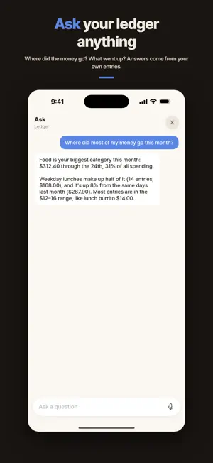 Monoline: AI Expense Tracker screenshot 4