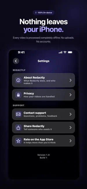 Blur Faces in Video: Redactly screenshot 4