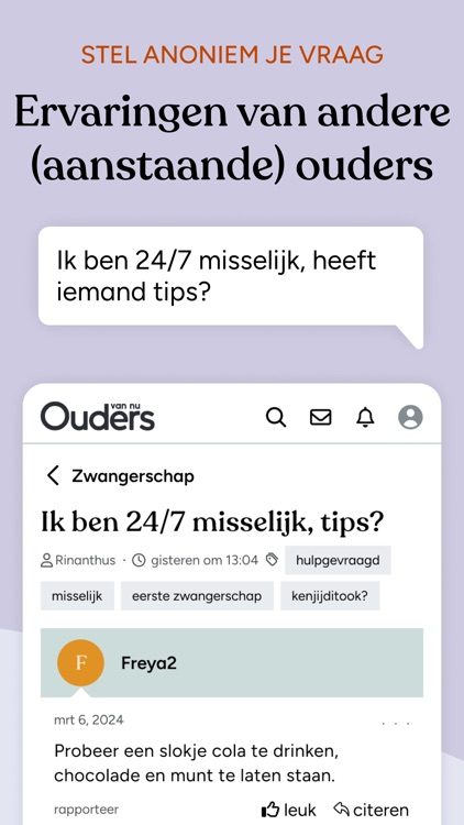 Ouders van Nu - Zwanger & Baby screenshot-3