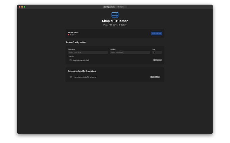 App screenshot