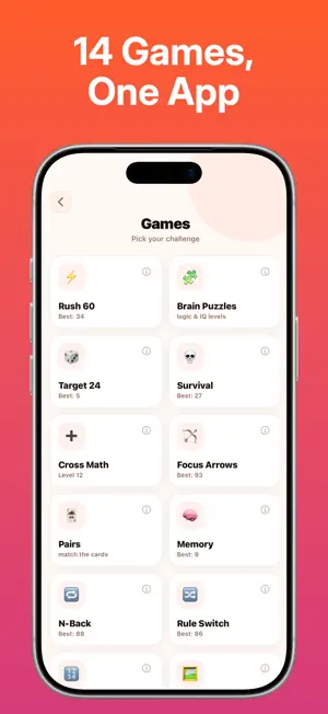 Fast Math: Brain Games & IQ screenshot 3