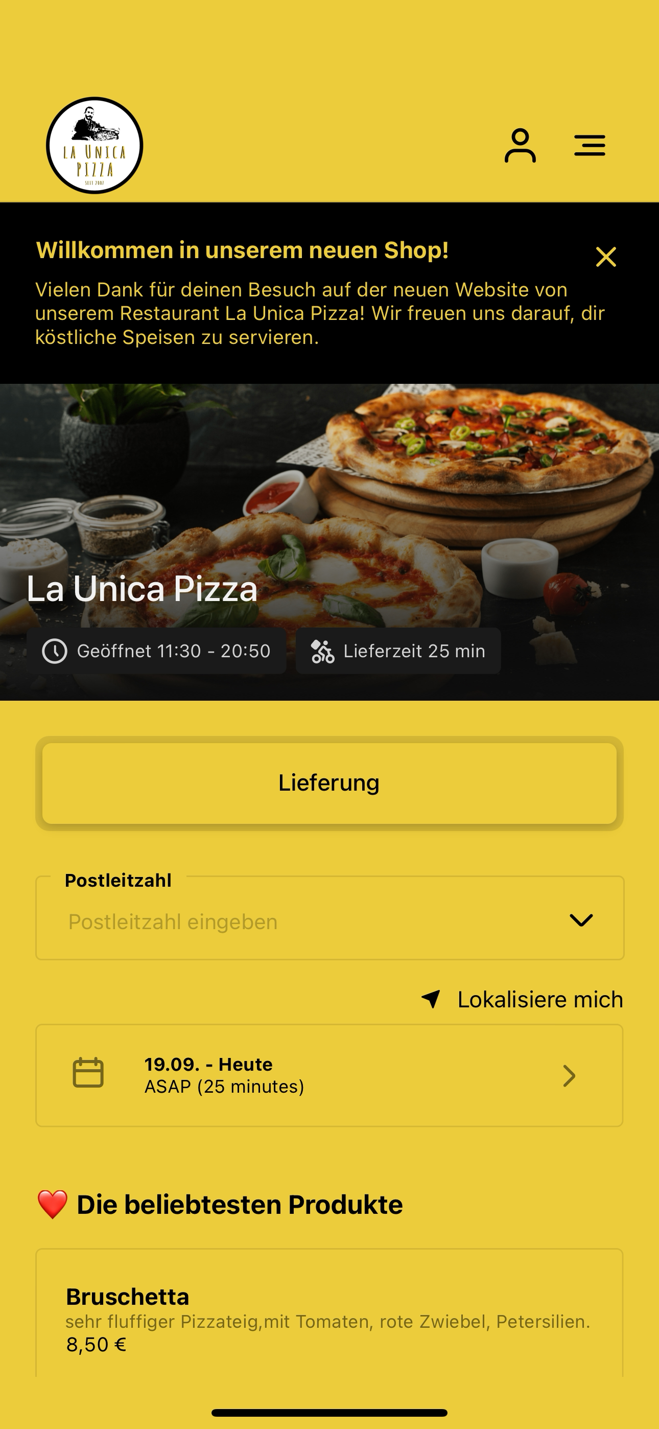 La Unica Pizza screenshot 3