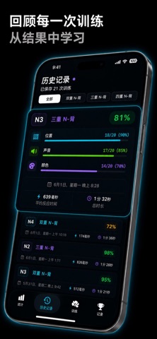 Dual N Back: IQ大脑训练 screenshot