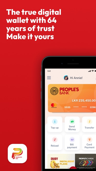 Screenshot #1 pour People's Pay