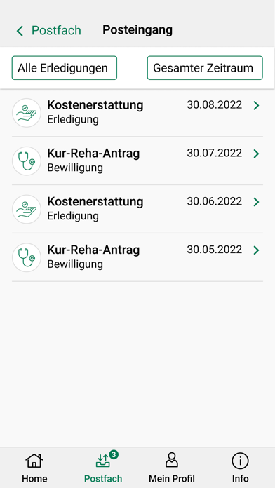 MeineBVAEB Screenshot