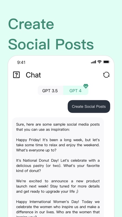 ChatGOAT - AI Chat Assistant