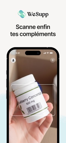 WeSupp - Scan tes compléments screenshot