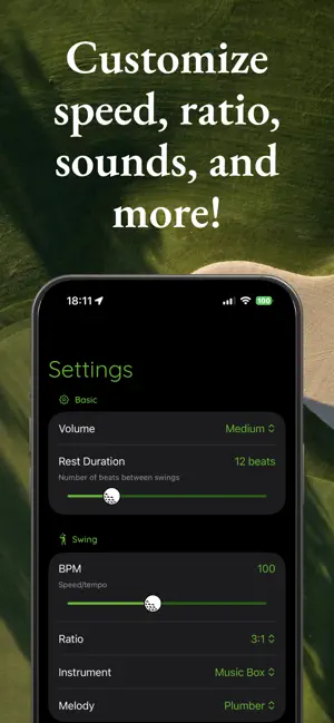 Golf Tempro | Swing Tempo screenshot 3