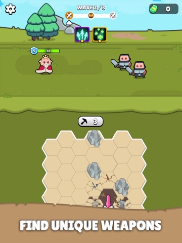Digattack iPad screenshot
