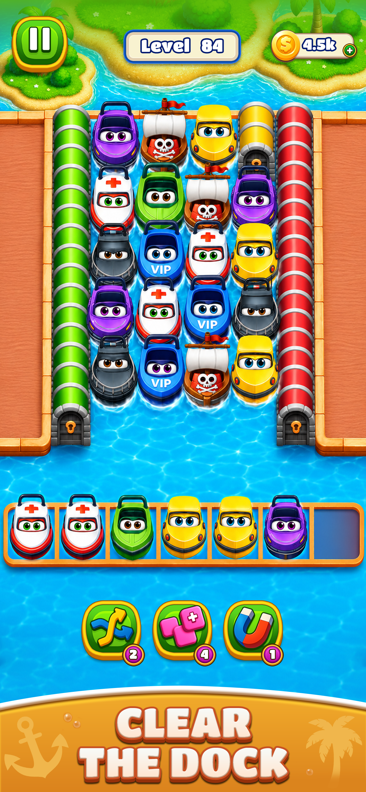 Boat Match Puzzle: Traffic Jam screenshot 2
