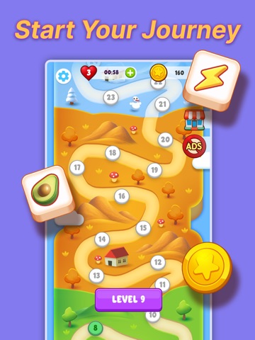 Tile Oasis - Triple Match iPad screenshot