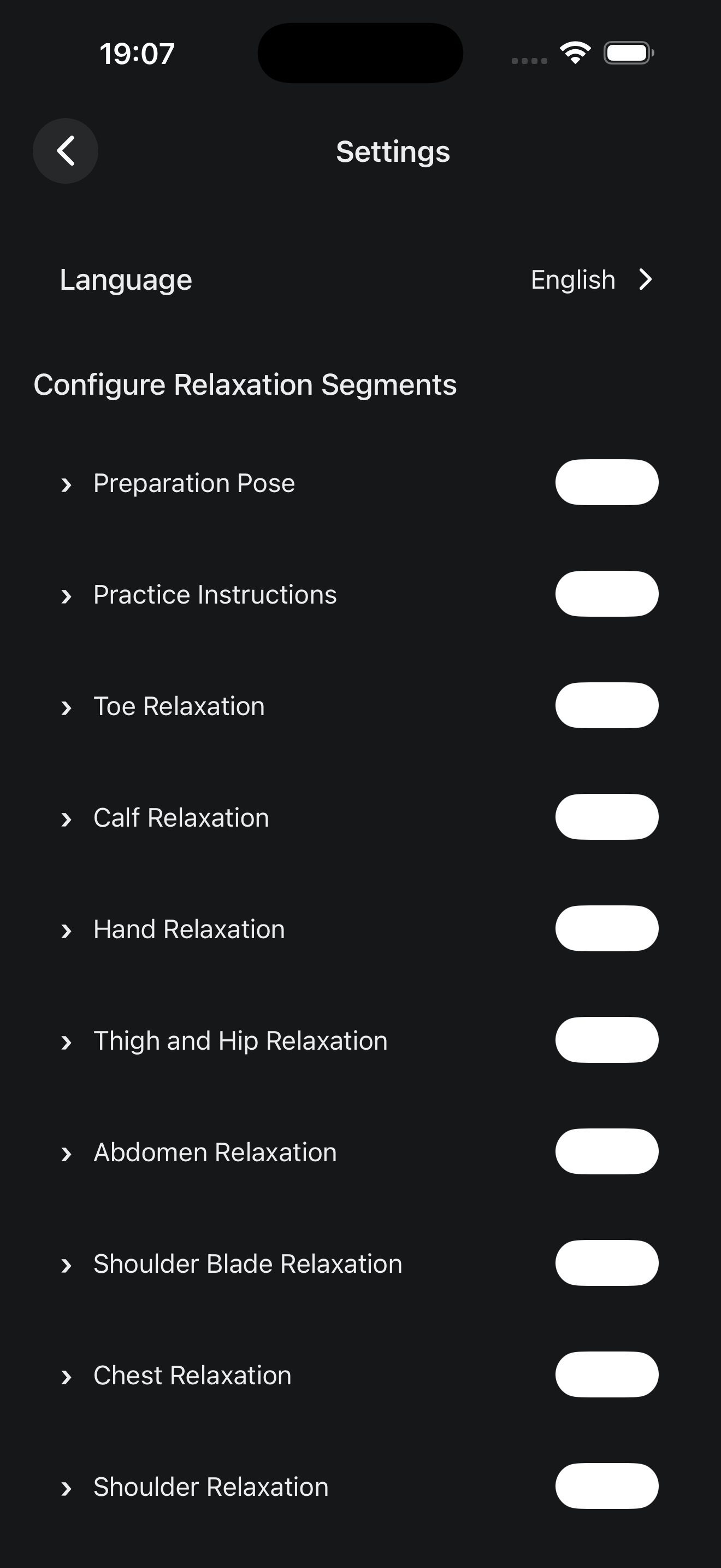 Relax Before Sleep — Guided screenshot 3