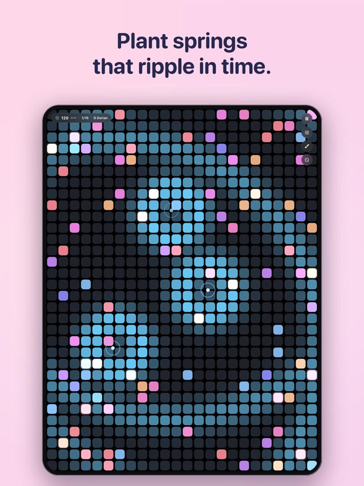#4. Pond - Ripple Sequencer (iOS) Przez: Victorien Genna