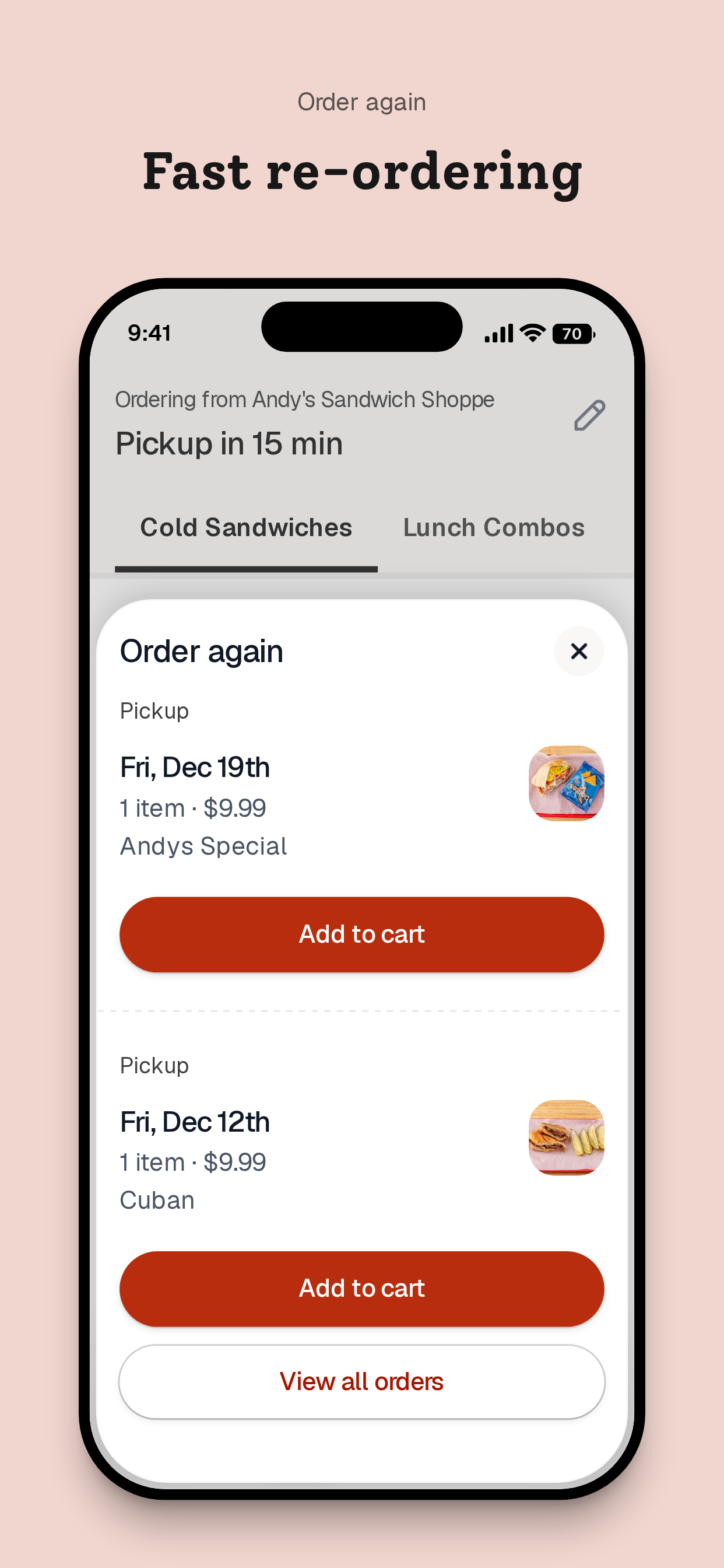 Andy's Sandwich Shoppe screenshot 4
