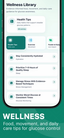 Blood Sugar Tracker : Log iPhone screenshot
