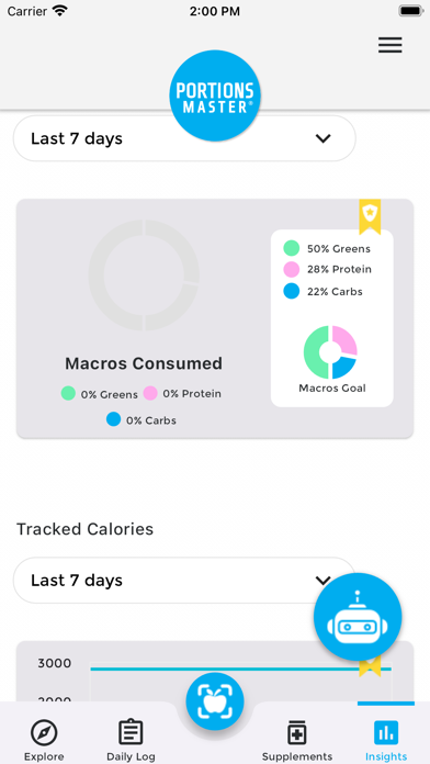 Portions Master - AI Nutrition Screenshot