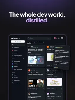 daily.dev: AI & Tech News Feed screenshot 9