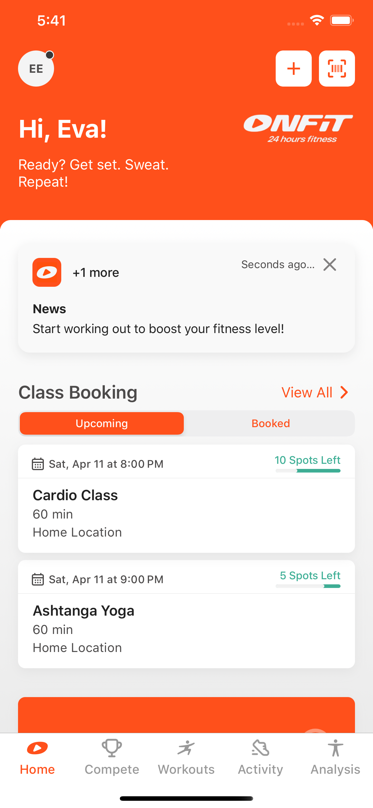 Onfit 24 hours fitness