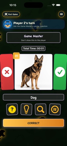 20 Questions: Word Trivia Game iPhone screenshot