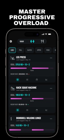 GAINS: Gym Progress Tracker Screenshot 3 of 6