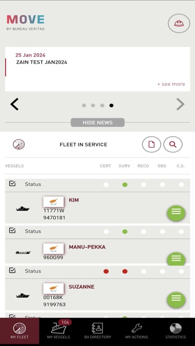 Screenshot #3 pour MOVE - Fleet In Service