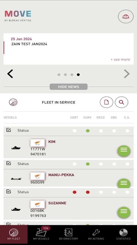 #3. MOVE - Fleet In Service (iOS) 由: Bureau Veritas