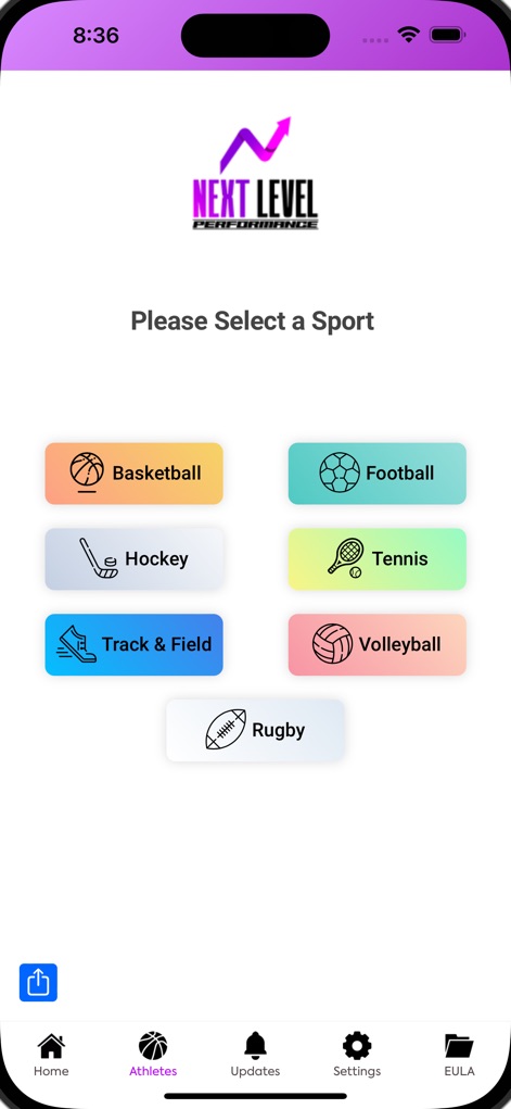 Next Level Performance TT - Sports App | MWM