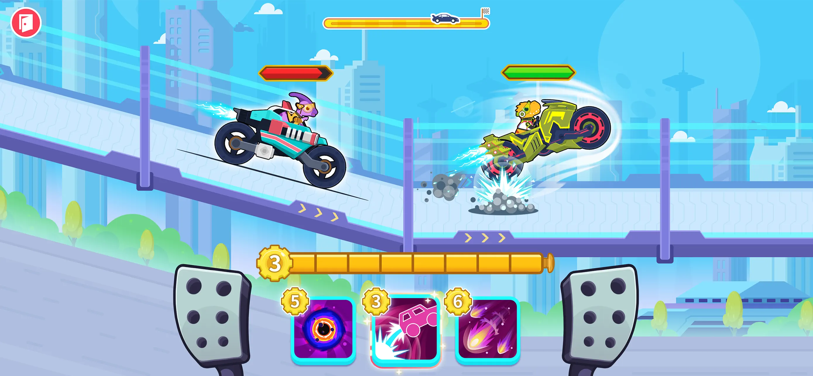 #6. Racing Games for kids (iOS) di: Yateland Kids Limited