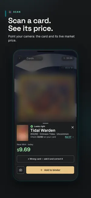 Holofire: TCG Card Scanner screenshot 1