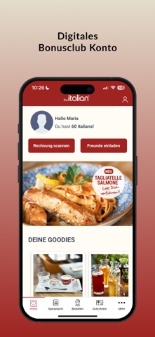 The Italian screenshot