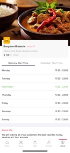 Bangalore Brasserie screenshot #3 for iPhone