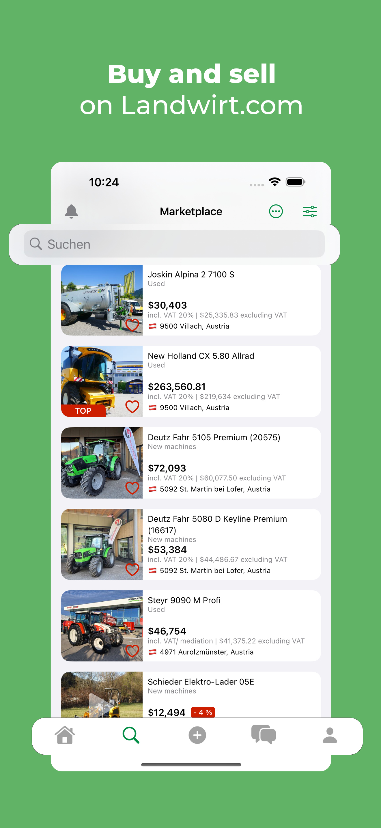 Landwirt.com Tractor Market