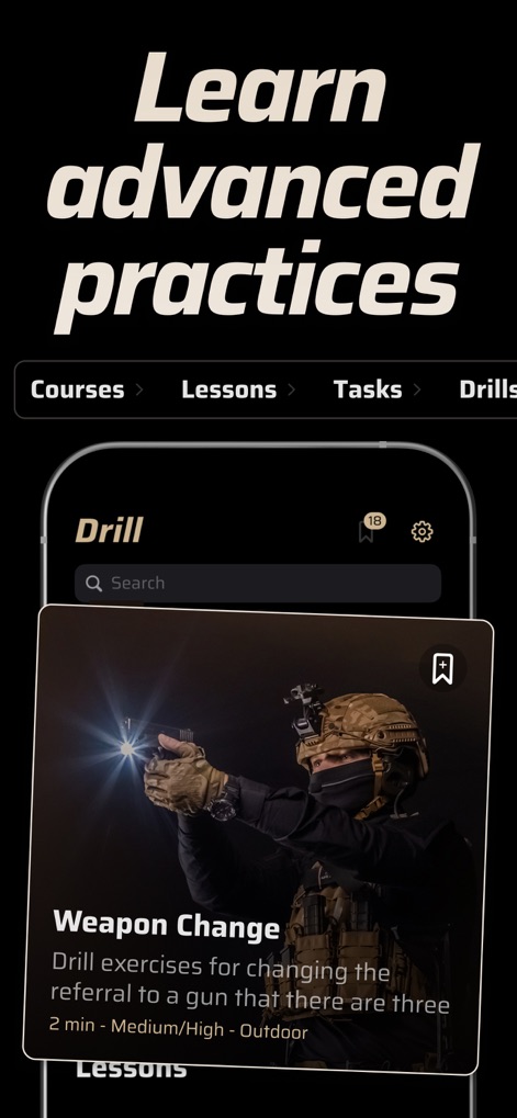 Drill: Armas y Pistola - App de Deportes | MWM