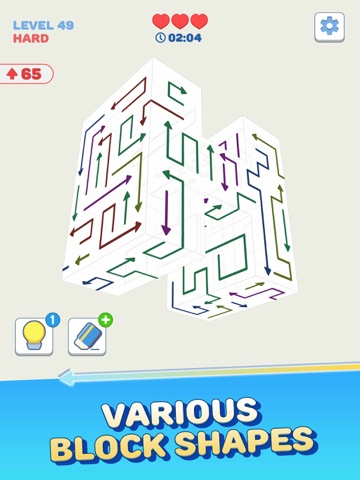 Arrows - 3D Puzzle Escape iPad screenshot