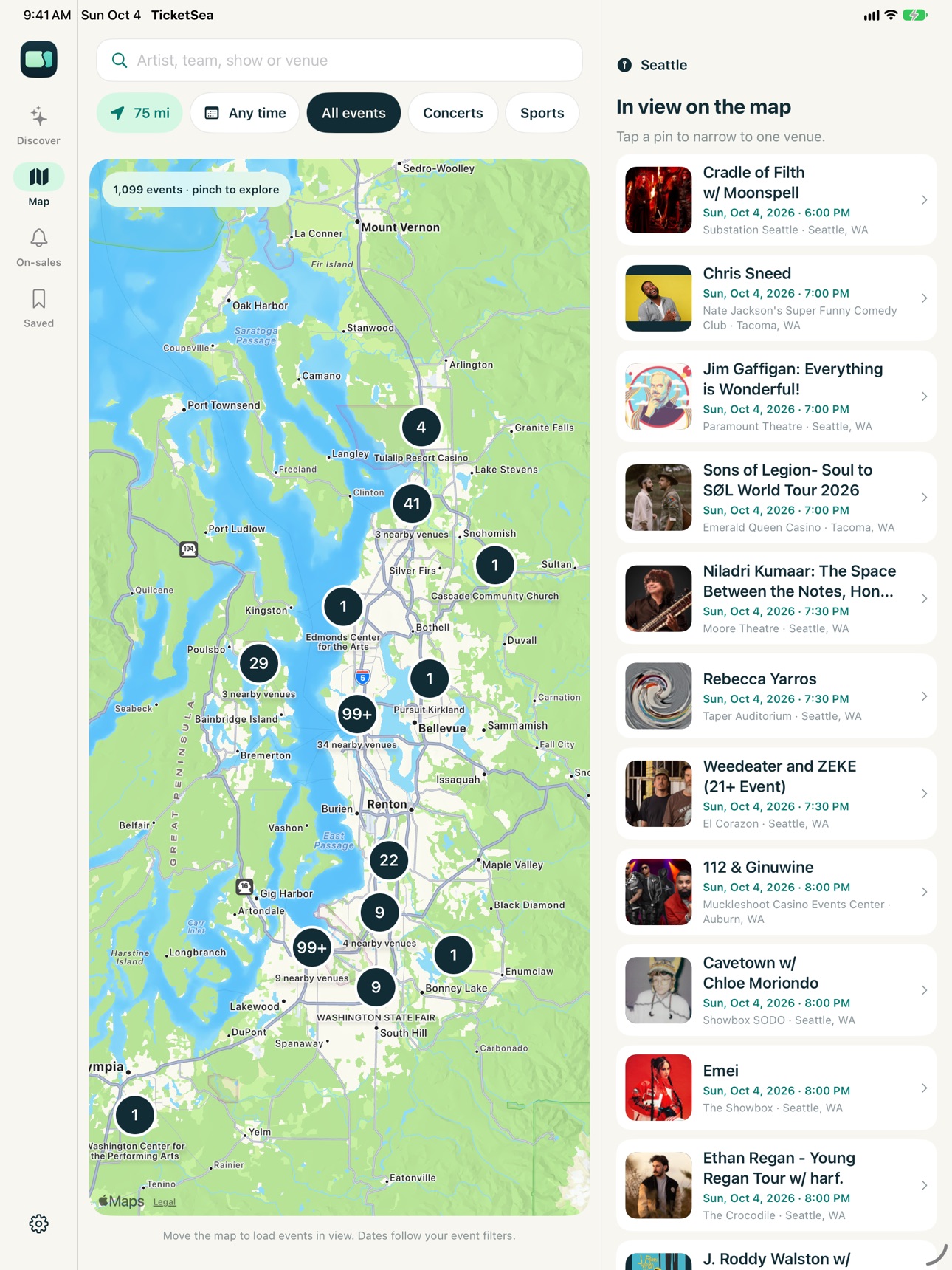 Screenshot 12 of TicketSea: Concerts & Sports